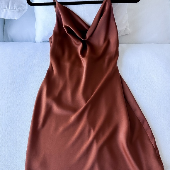 Urban Outfitters Silk Dress - S - Picture 2 of 6